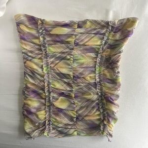 I am gia strapless top